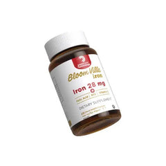 Bloomville Iron 28mg 30caps - مكمل معادن باركفيل 30 كبسولة