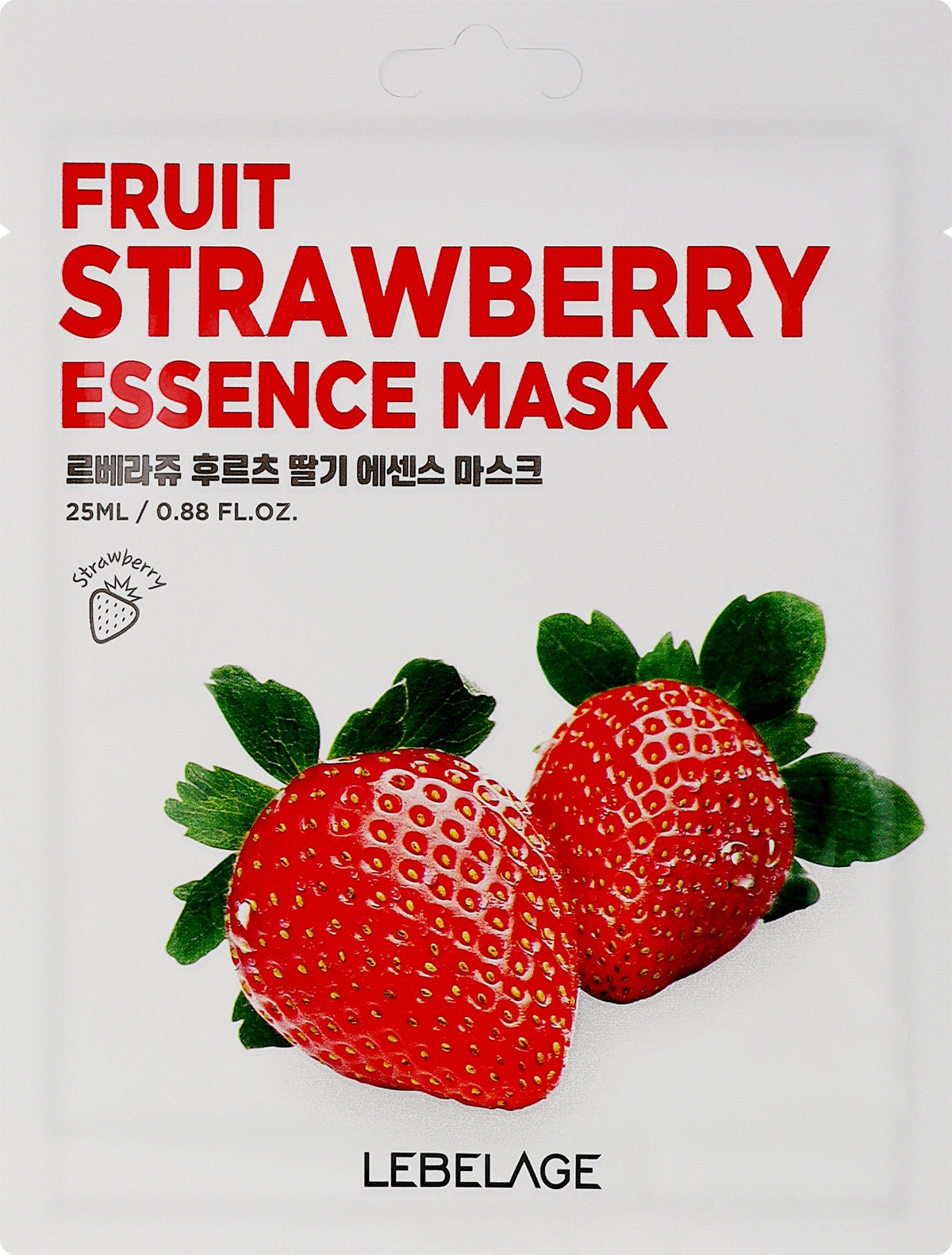 LEBELAGE STRAWBERRY SHEET MASK