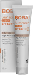 BOBAI SUNSCREEN TINTED SPF 50+ CREAM 60GM OFFER - Anwar Store