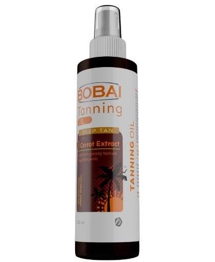 BOBAI TANNING OIL WITH CARROT EXTRACT 220ML - Anwar Store