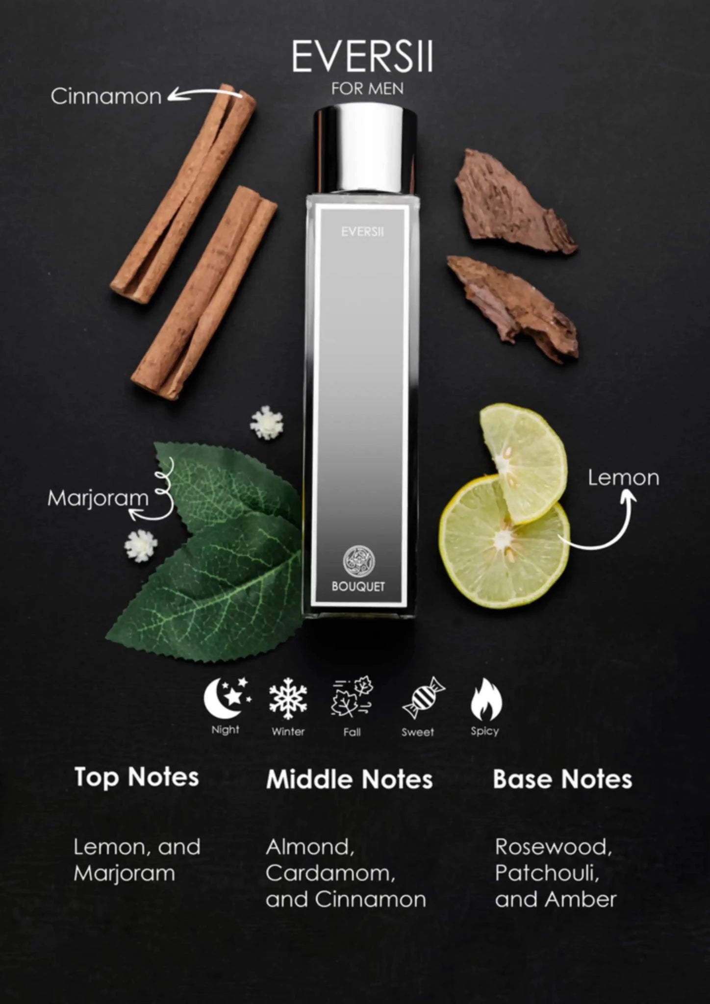BOSHARA EVERSII PERFUME FOR MEN 50ml - Anwar Store