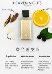 BOSHARA HEAVEN NIGHTS PERFUME - FOR WOMEN 75ML - Anwar Store