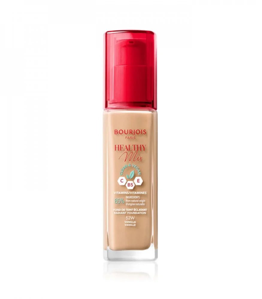 BOURJOIS HEALTHY MIX FOUNDATION 52W VANILLA 30ML - Anwar Store