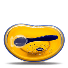 BUBBLES BABY PLATE – YELLOW - Anwar Store