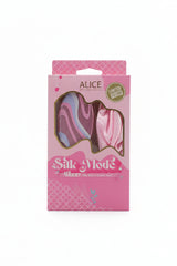 ALICE SILK MODE  HAIRBRUSH+SATIN BONNET (PINK)