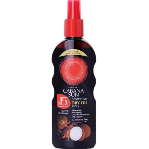 Cabana Sun Spf 15 Dry Oil Spray 200 ml - Anwar Store