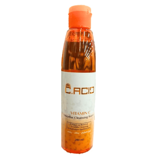 C.acid Micellar Cleansing Water Vitamin C 200ml - غسول للوجه Bg Pharma 200 مل