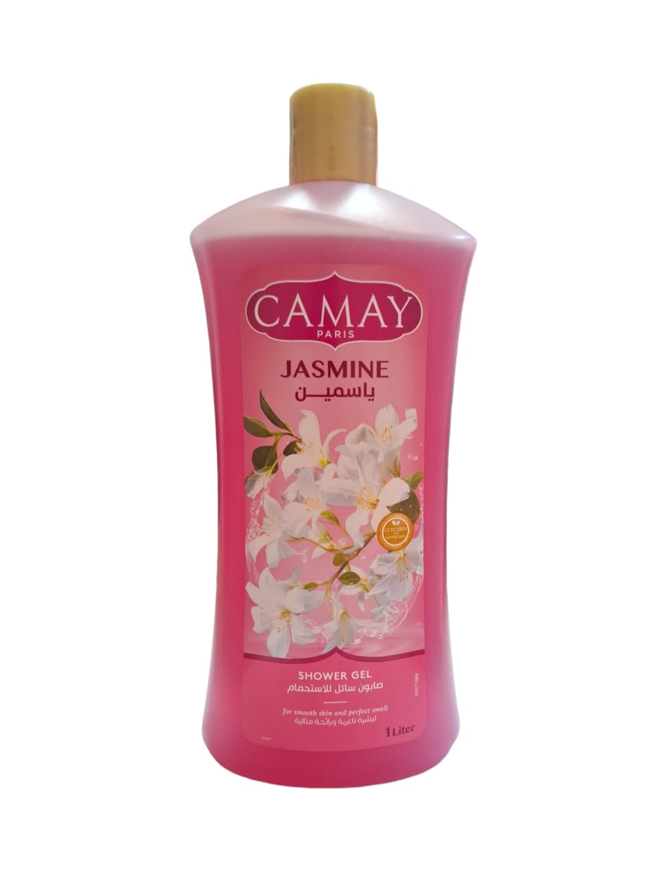 CAMAY SHOWER GEL JASMINE 1LITER - Anwar Store