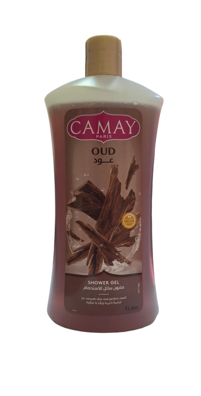 CAMAY SHOWER GEL OUD 1LITER - Anwar Store
