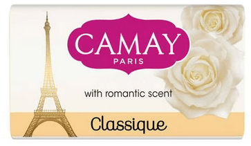 CAMAY SOAP CLASSIQUE WITH ROMANTIC SCENT 165GM - Anwar Store