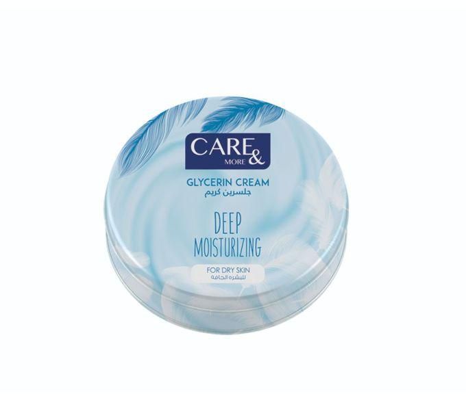 CARE & MORE GLYCERIN CREAM FOR DRY SKIN DEEP MOISTURIZING 125ML - Anwar Store