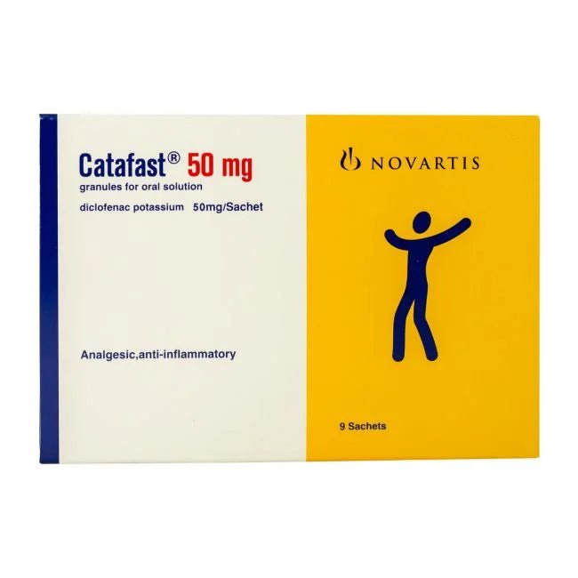 CATAFAST 50MG 9 SACHETS - Anwar Store