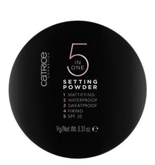 CATRICE 5 IN 1 SETTING POWDER 010 TRANSPARENT 9G - Anwar Store