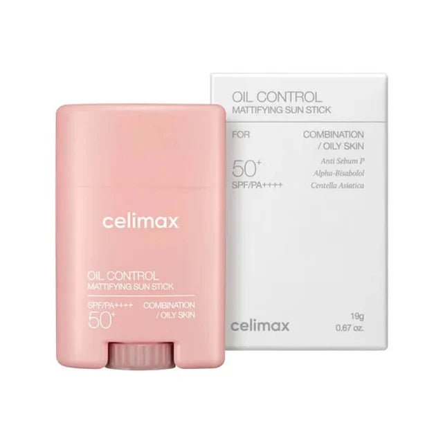 celimax Oil Control Mattifying Sun Stick SPF50+ 19g - سيروم للوجه celimax 19 جم