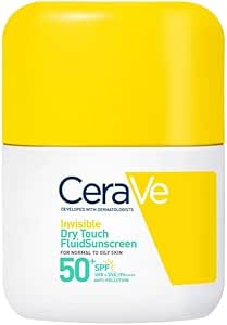 CERAVE INVISIBLE HYDRATING FLUID SUNSC SPF50+ FOR NORMAL TO DRY SKIN 50ML - Anwar Store