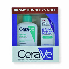 Ceraveoil Control Moisturising Gel-Cream 52 ml+foaming Cleanser Gel 236 ml Offer 25% | غسول للوجه سيرافي 52 مل - Anwar Store