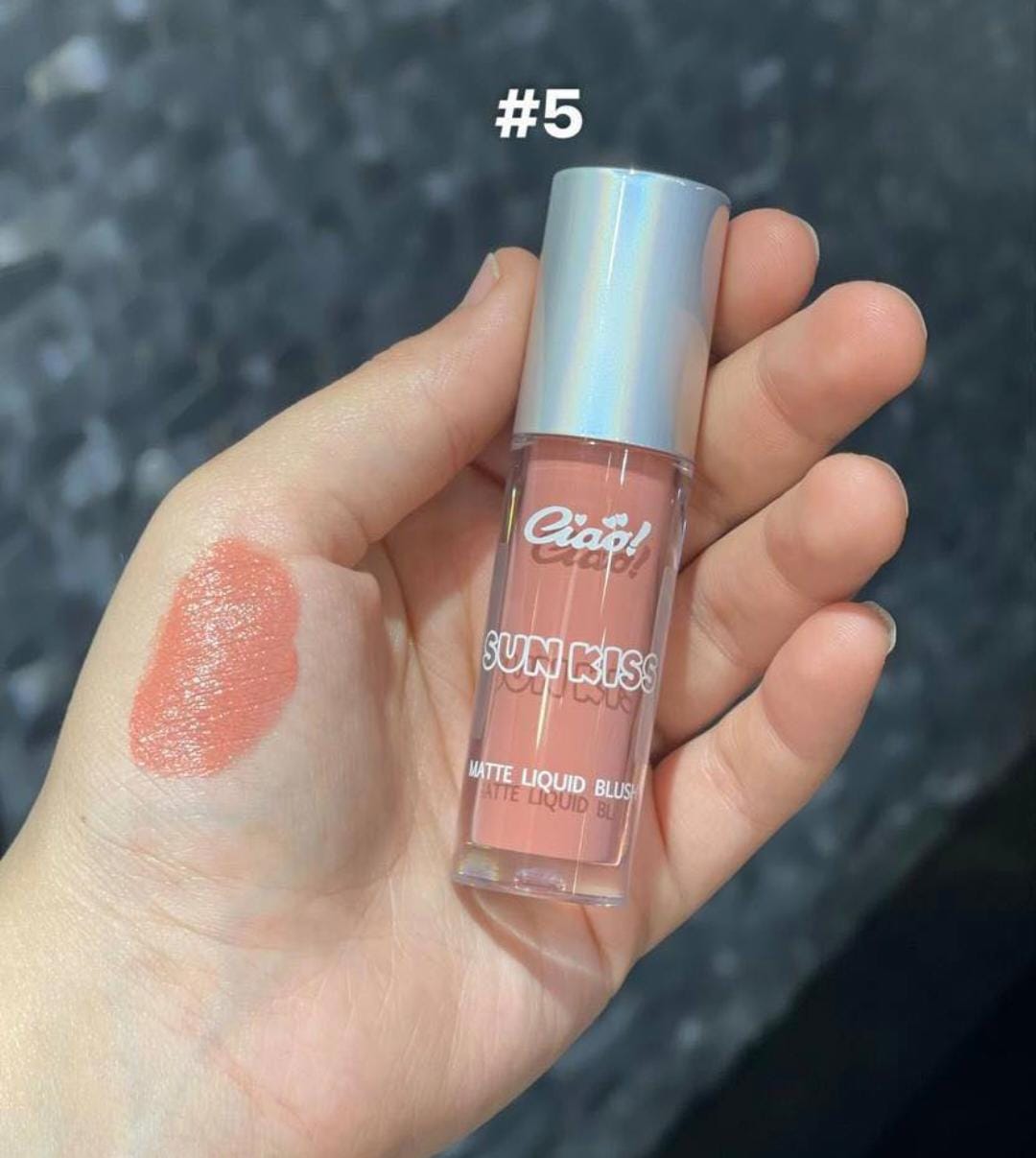 CIAO SUN KISS MATTE LIQUID BLUSH 5 - Anwar Store