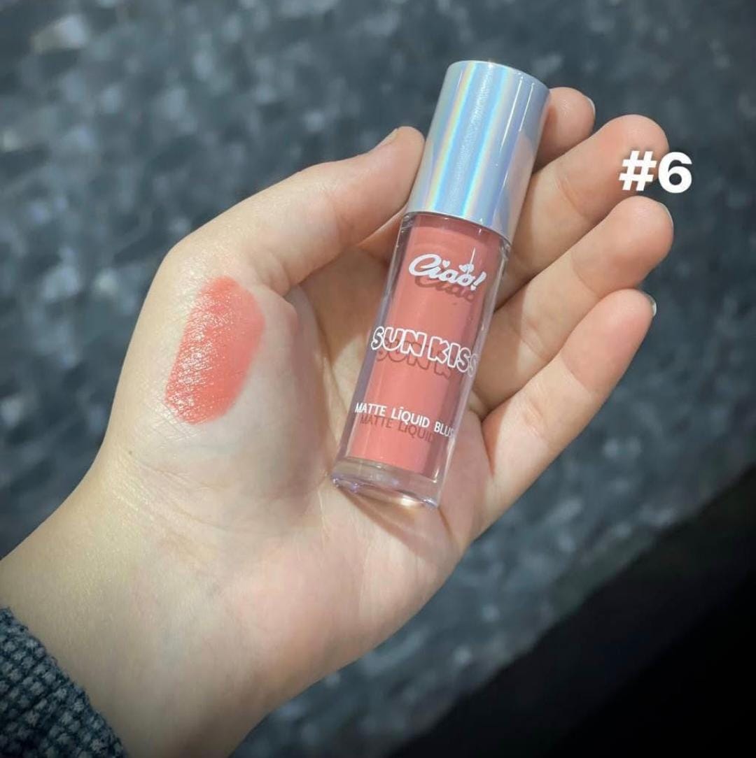 CIAO SUN KISS MATTE LIQUID BLUSH 6 - Anwar Store