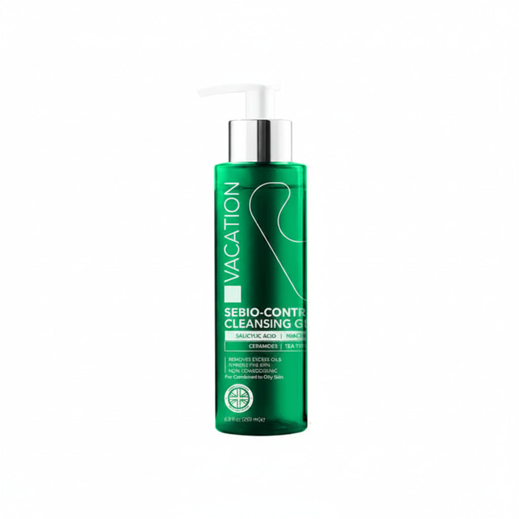 Vacation Sebio-Control Cleansing Gel 200 ml for Acne-Prone Skin | غسول فاكيشن للبشرة الدهنية وحب الشباب 200 مل