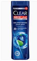 Clear Men Anti-dandruff Shampoo Cool Sport Menthol 360ml - شامبو كلير 360 مل
