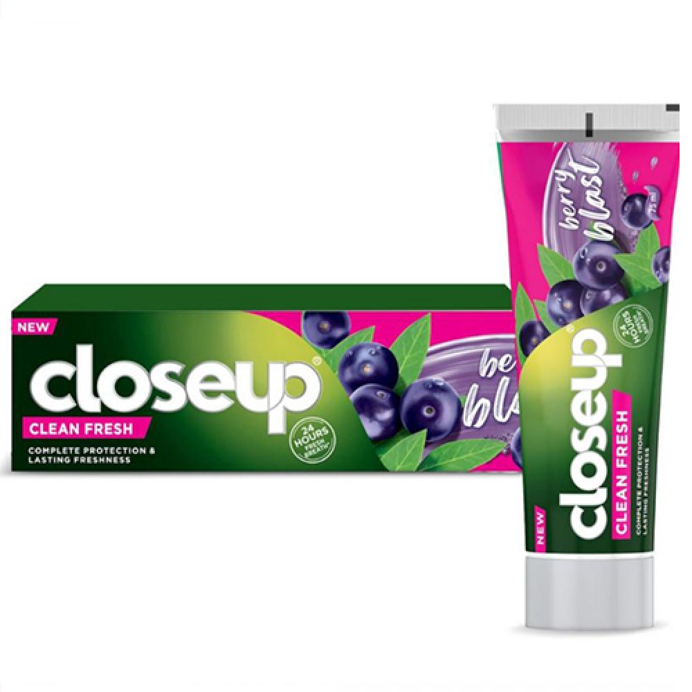 CLOSE UP CLEAN FRESH BERRY BLAST TOOTHPASTE 75ML - Anwar Store