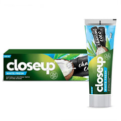 CLOSE UP WHITE FRESH CHARCOAL COCO TOOTHPASTE 75ML - Anwar Store