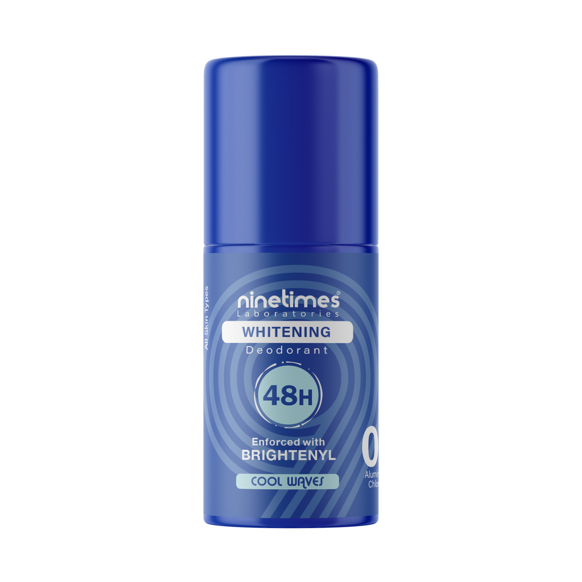 NINETIMES WHITENING DEODORANT ROLL-ON  COOL WAVES  50ML