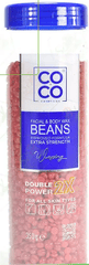 COCO FACIAL & BODY WAX BEANS 350G (RED) - Anwar Store