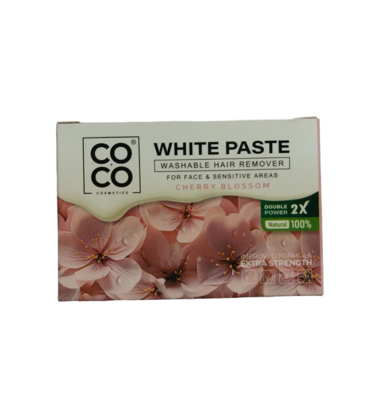 COCO WHITE PASTE CHERRY BLOSSOM 100GM - Anwar Store