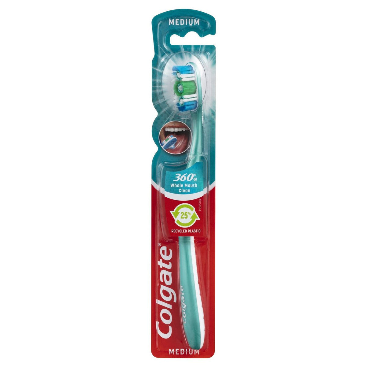 COLGATE 360 WHOLE MOUTH CLEAN COMPACT TOOTHBRUSH MEDIUM - Anwar Store