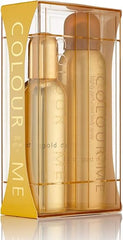 Color Me Gold Gift Set EDP 100ml + Body Spray 150ml - عطر Colour Me 100 مل