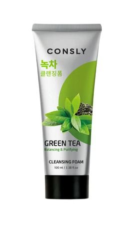Consly Green Tea Cleansing Foam 100ml - Anwar Store
