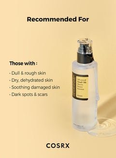 COSRX ADVANCED SNAIL 96 100ML - Anwar Store