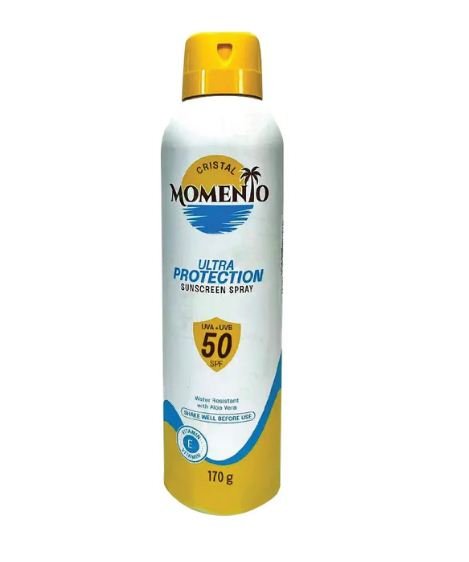Cristal MOMENTO SPF50 SUNSCREENSPRAY 170ml - Anwar Store