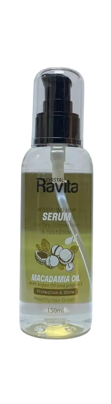 CRYSTAL RAVITA HAIR SERUM MACADAMIA OIL 150ML - Anwar Store