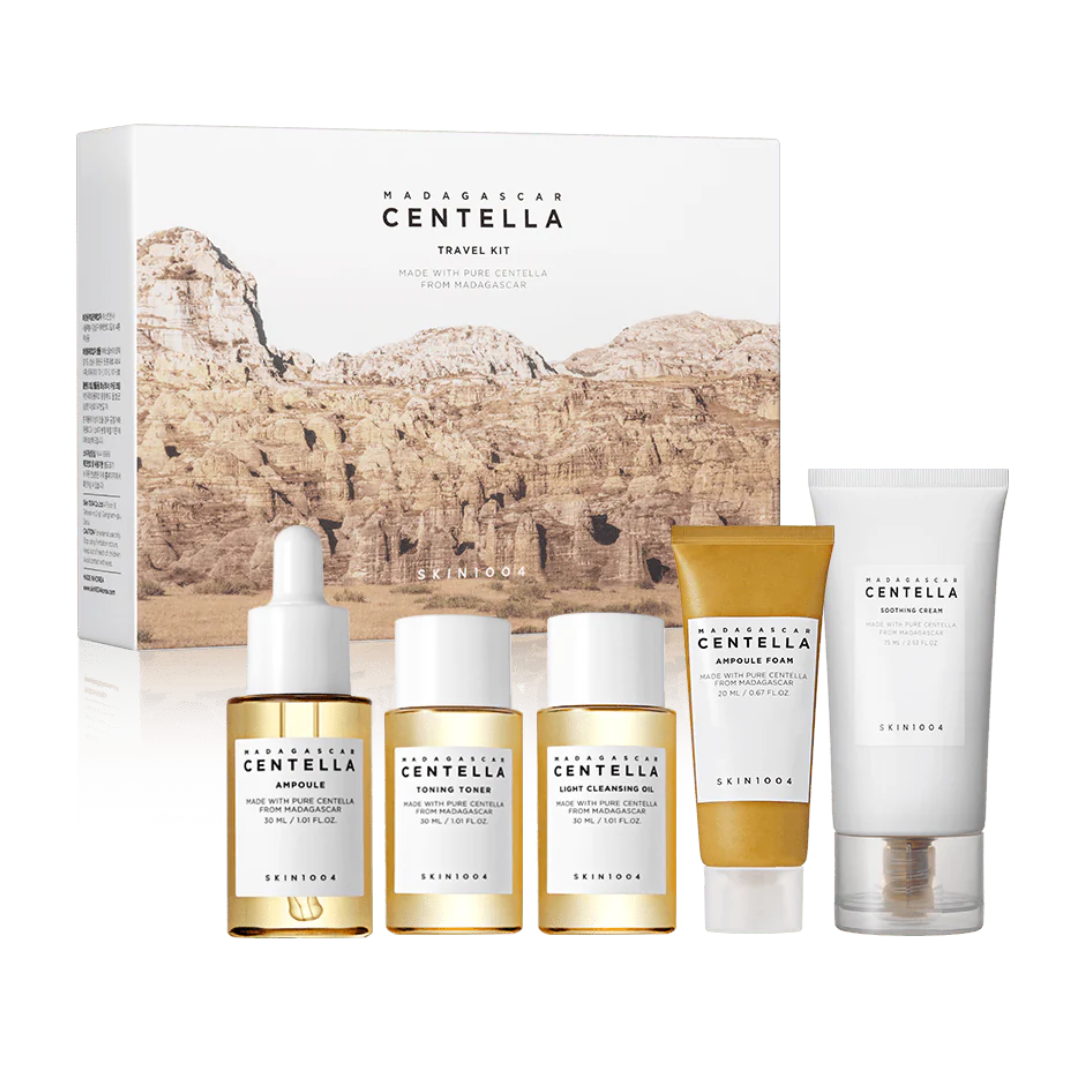 Centella Travel Kit, 5 Piece Set