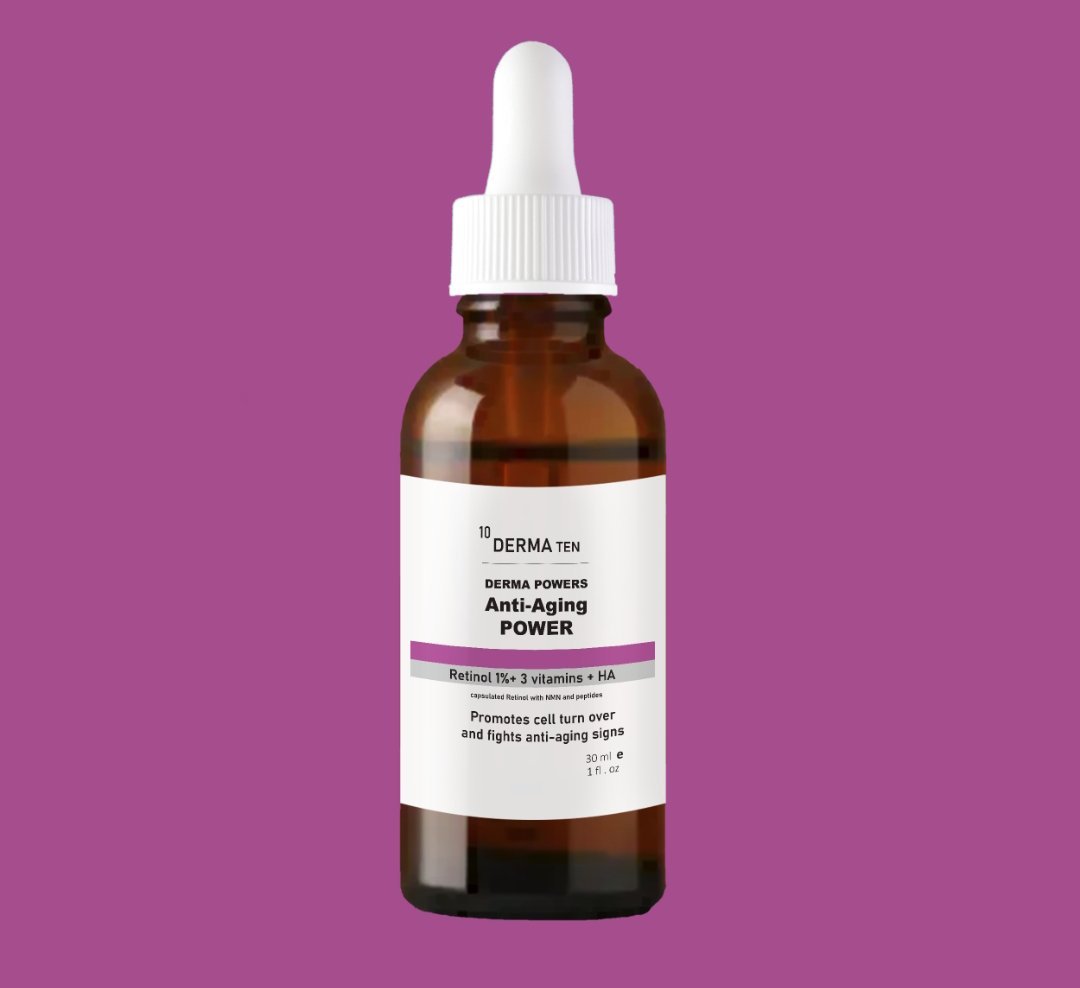 Derma 10 Anti Aging Power (retinol 1%) 30 ml | عناية شخصية Derma 30 مل - Anwar Store