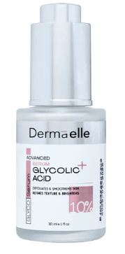 DERMAELLE 10% GLYCOLIC ACID SERUM 30ML - Anwar Store