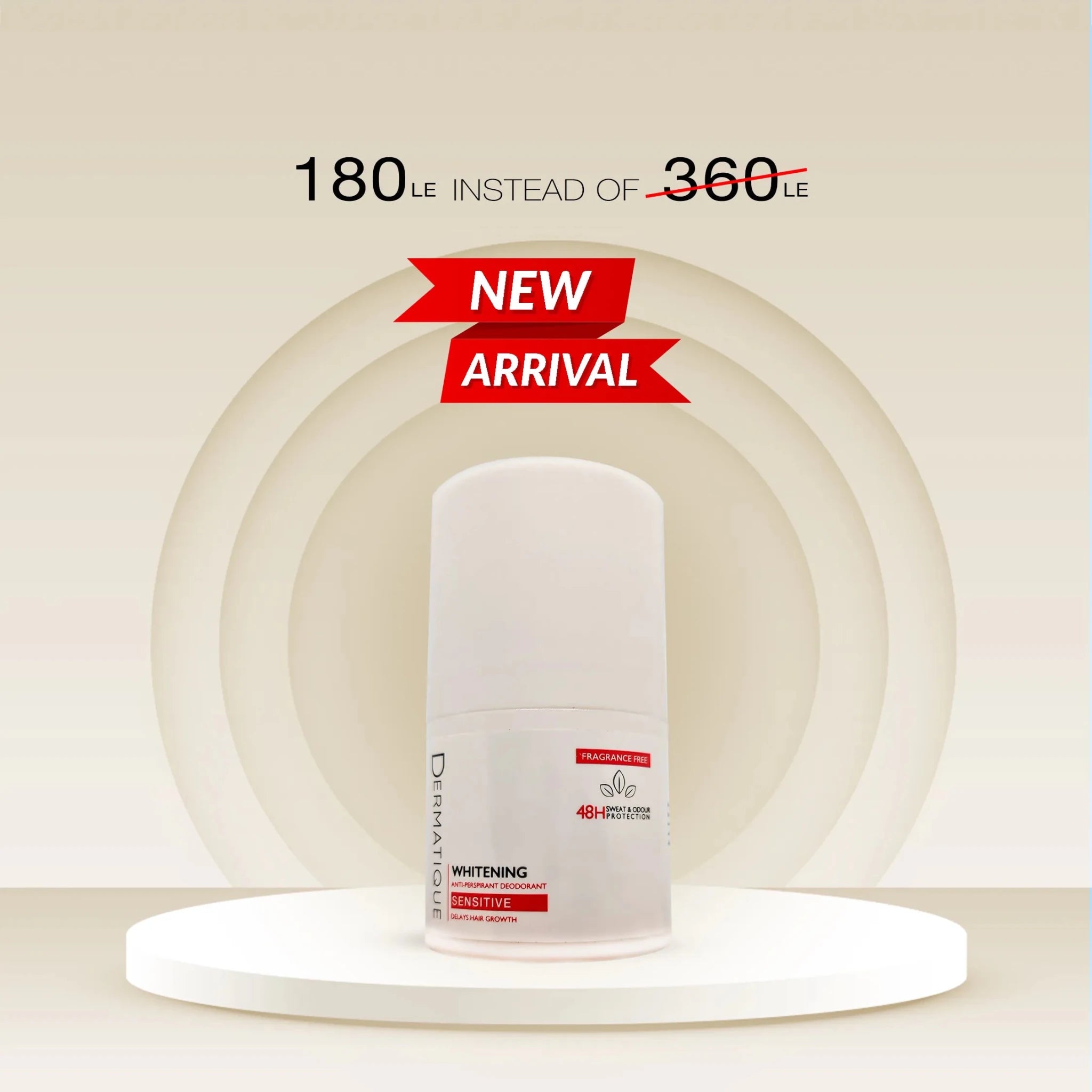 DERMATIQUE WHITENING DEODORANT (FRAGRANCE FREE) 40ML - Anwar Store