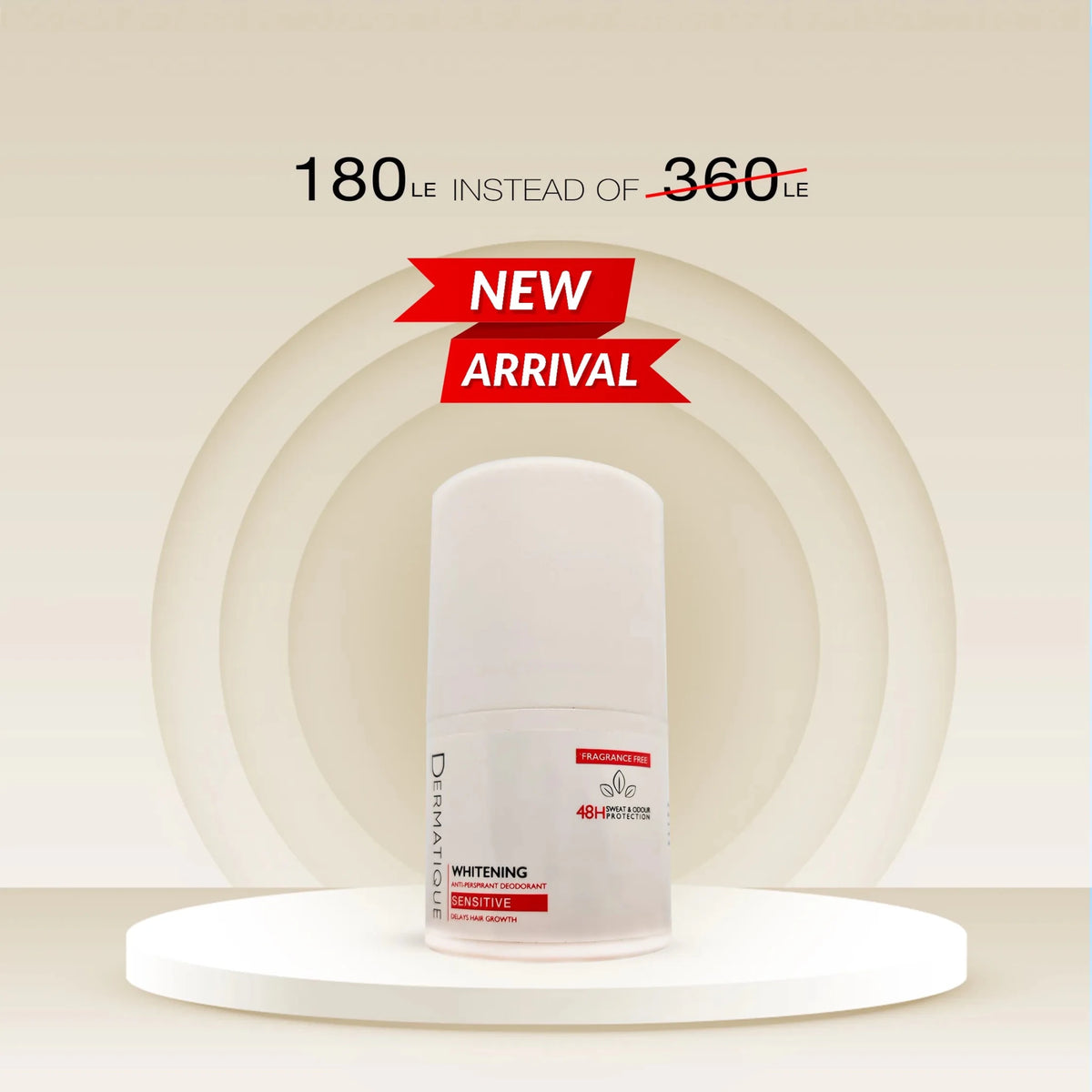DERMATIQUE WHITENING DEODORANT (FRAGRANCE FREE) 40ML - Anwar Store