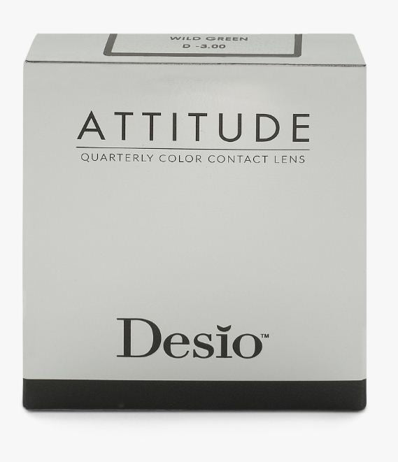 DESIO WILD GREEN ATTITUDE ONE-DAY COLOR CONTACT LENS 10 PCS - Anwar Store