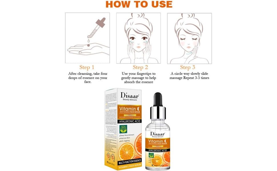 DISAAR VITAMIN C FACE SERUM 30ML - Anwar Store