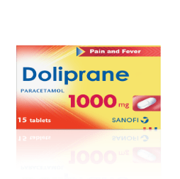 DOLIPRANE 1000MG 15TABLETS - Anwar Store