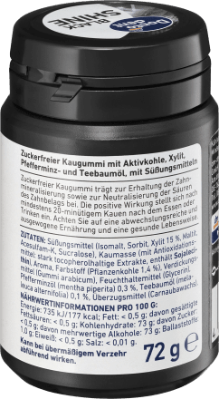 DONTO DENT BLACK SHINE GUM 50 PIECE - Anwar Store