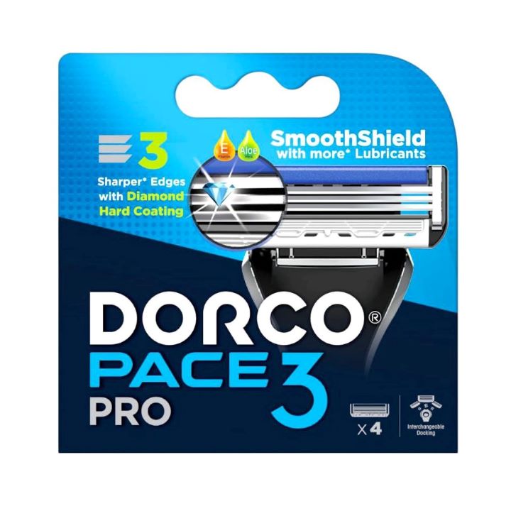 DORCO PACE 3 PRO 4 HEADS - Anwar Store