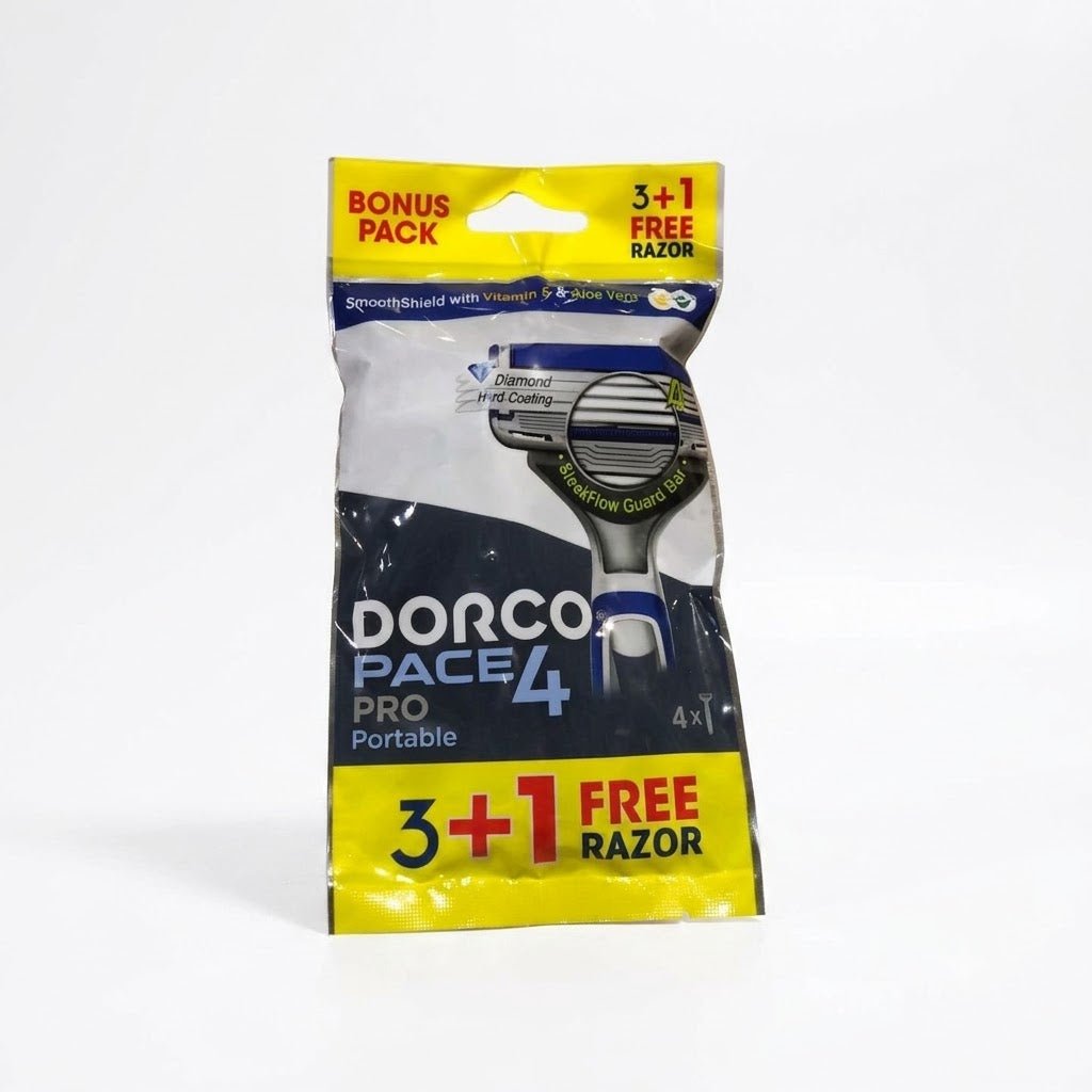 DORCO PACE 4 PRO 3+1 RAZORS - Anwar Store