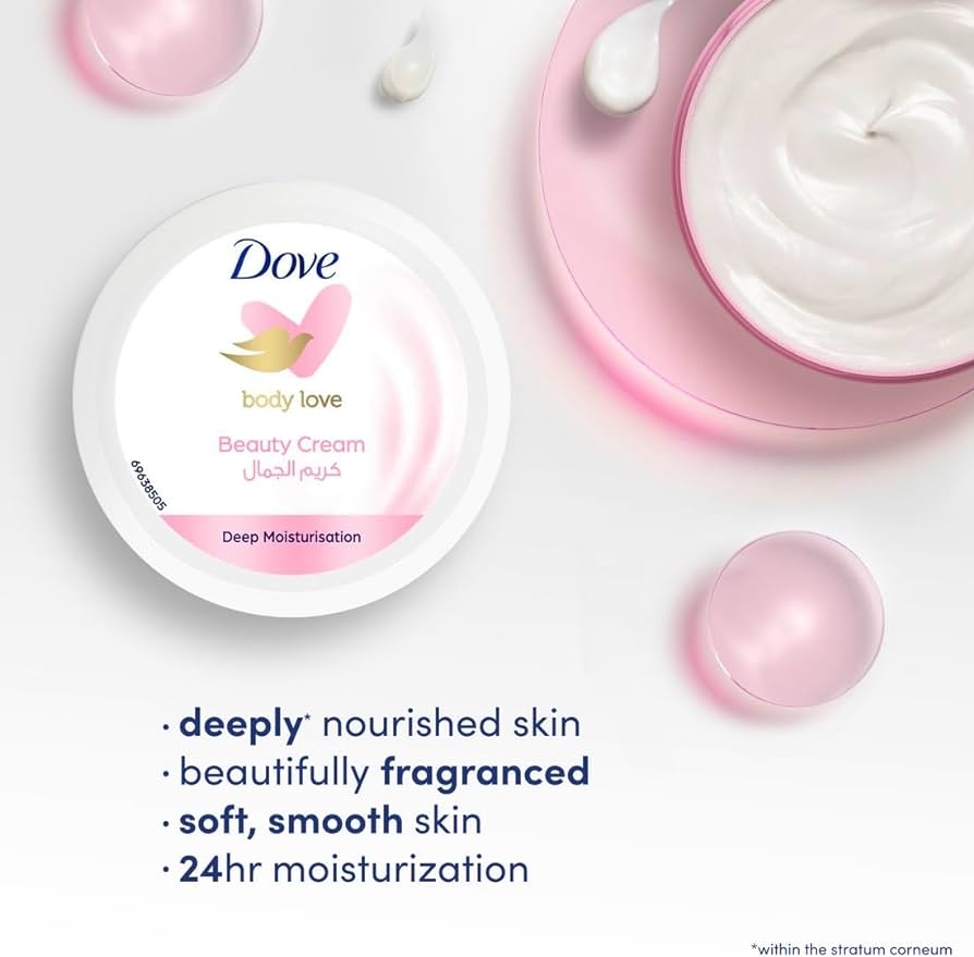 DOVE BODY LOVE BEAUTY CREAM 150ML - Anwar Store