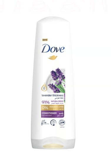 DOVE CONDITIONER LAVENDER THICKNESS 350ML - Anwar Store