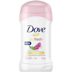 DOVE GO FRESH POMEGRANATE & LEMON VERBENASCENT DEODORANT STICK 40G - Anwar Store