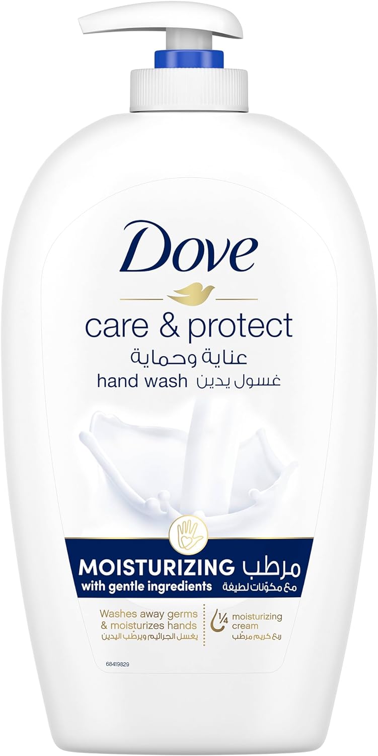 DOVE HAND WASH CARE & PROTECT MOISTURIZING 500ML - Anwar Store